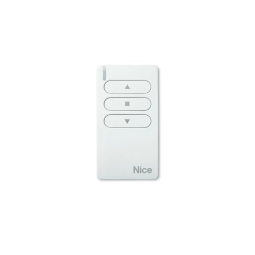 Trasmettitore portatile, attiva 1 automatismo apre-stop-chiude in modalità singola o multigruppo foto del prodotto front L